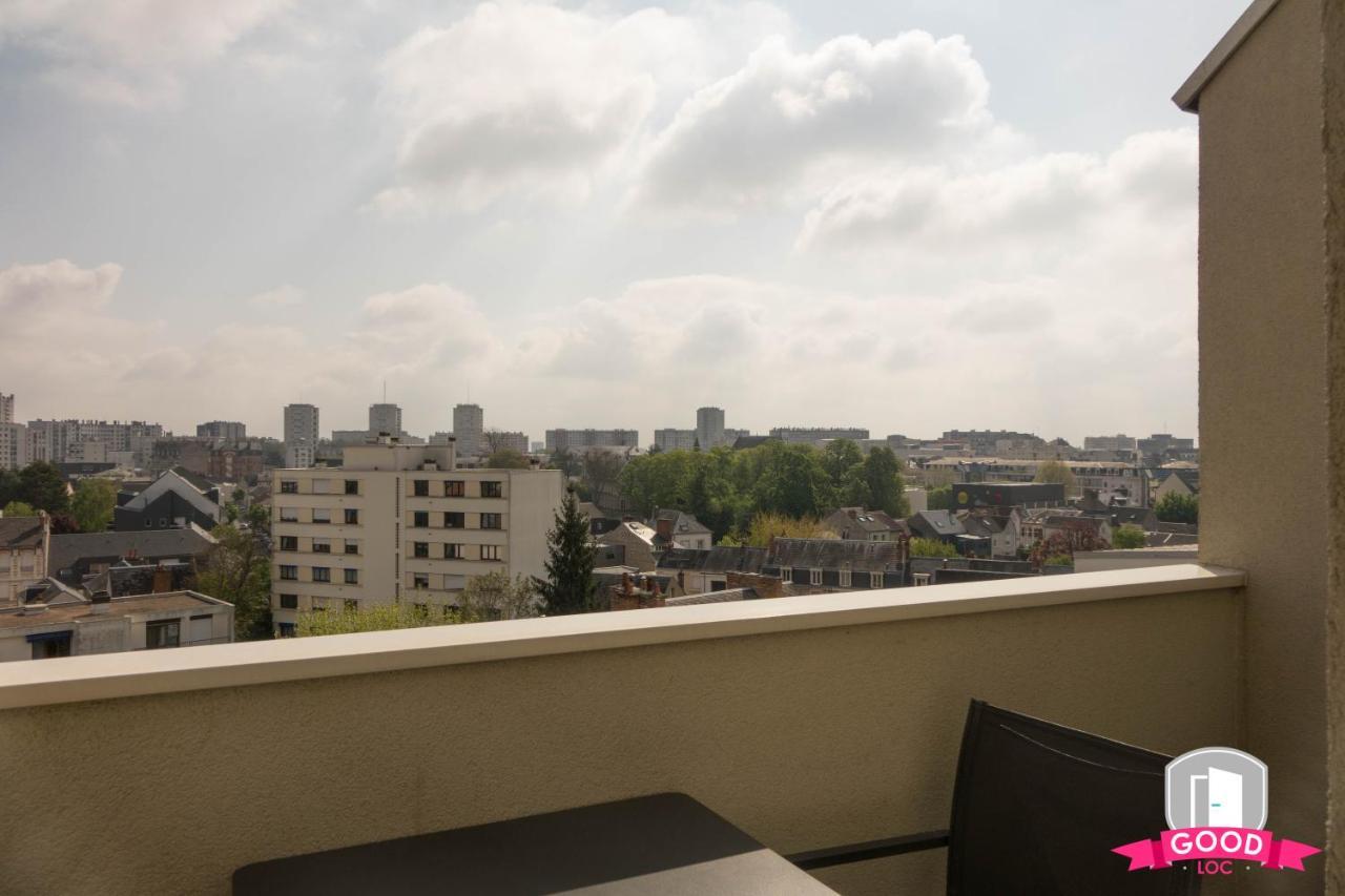 Ferienwohnung Le Duplex Ensoleille Du Parc * Parking * Balcon * Orléans Exterior foto